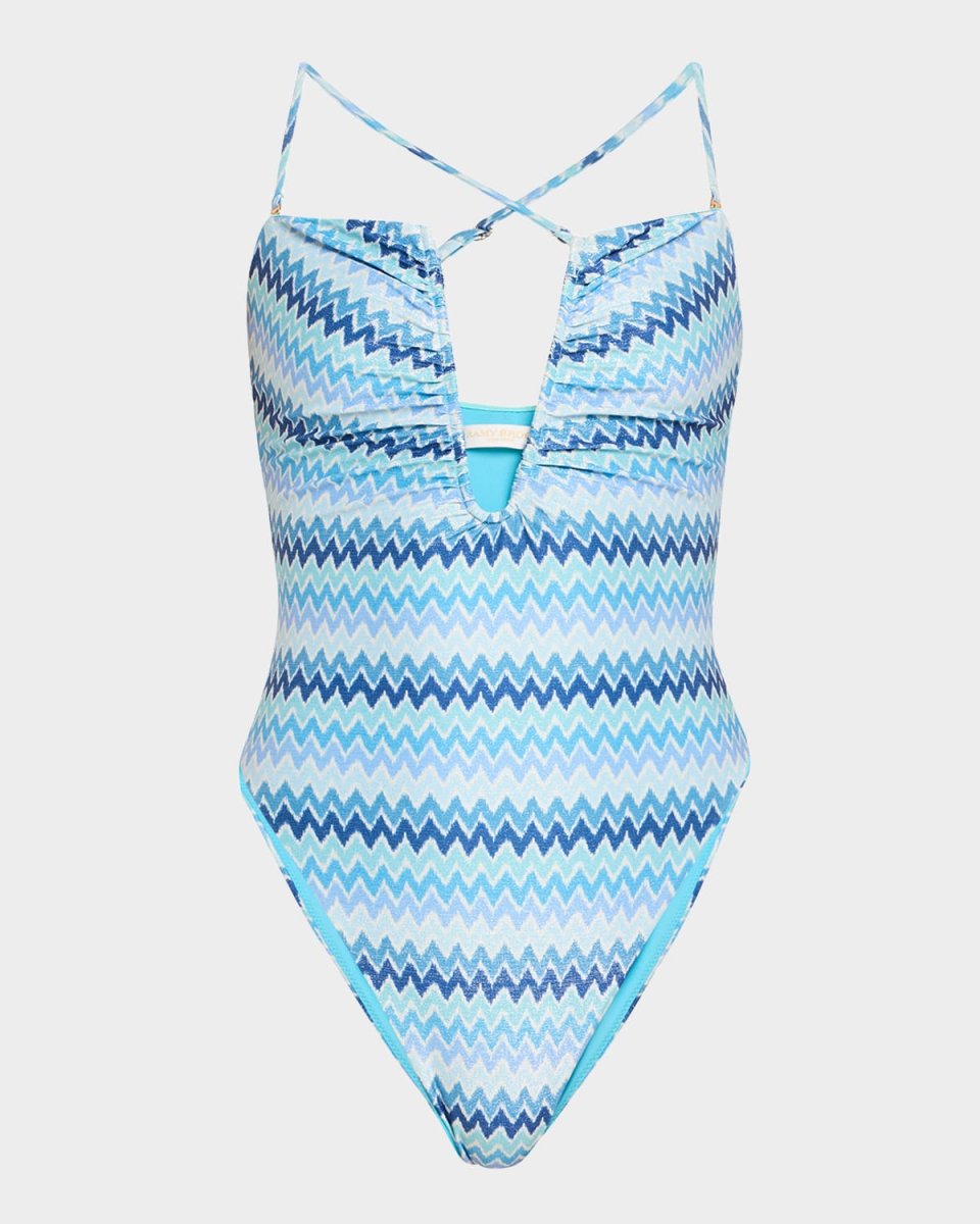 Chevron Bianka One-Piece Swimsuit